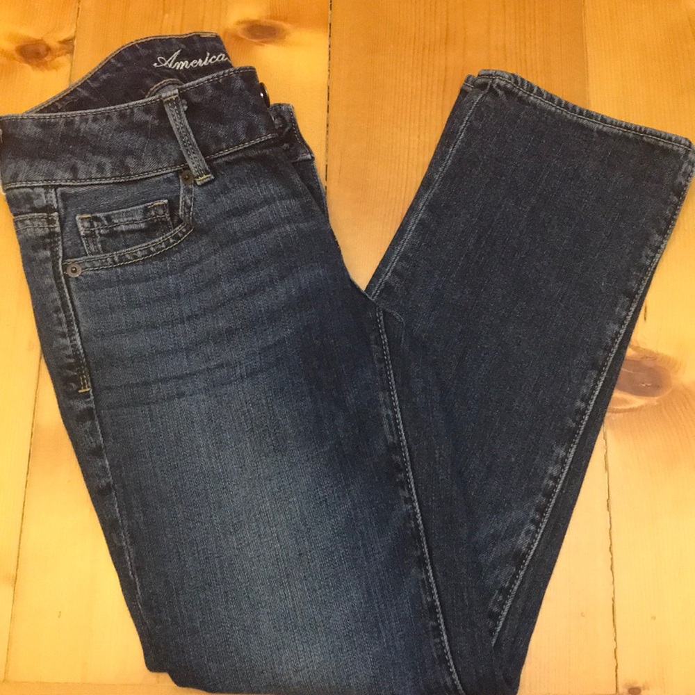 AE stretch jeans, Capri size 0